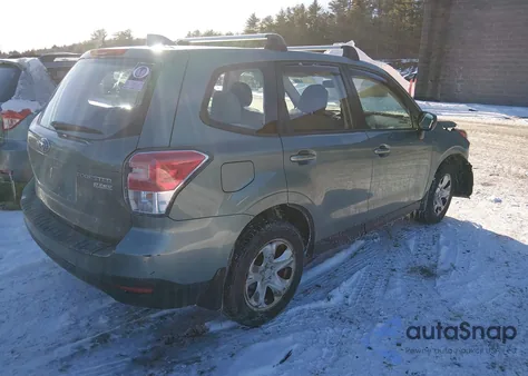 2017 Subaru Forester 2.5I z USA, uszkodzony, nr VIN JF2SJAAC9HG585007